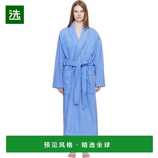 1h可退 香港直邮Tekla 女士 蓝色 Terry Classic 浴袍 HBTH6