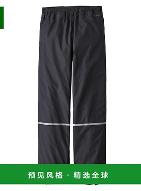 欧洲直邮PATAGONIA 儿童 Torrentshell黑色尼龙裤子