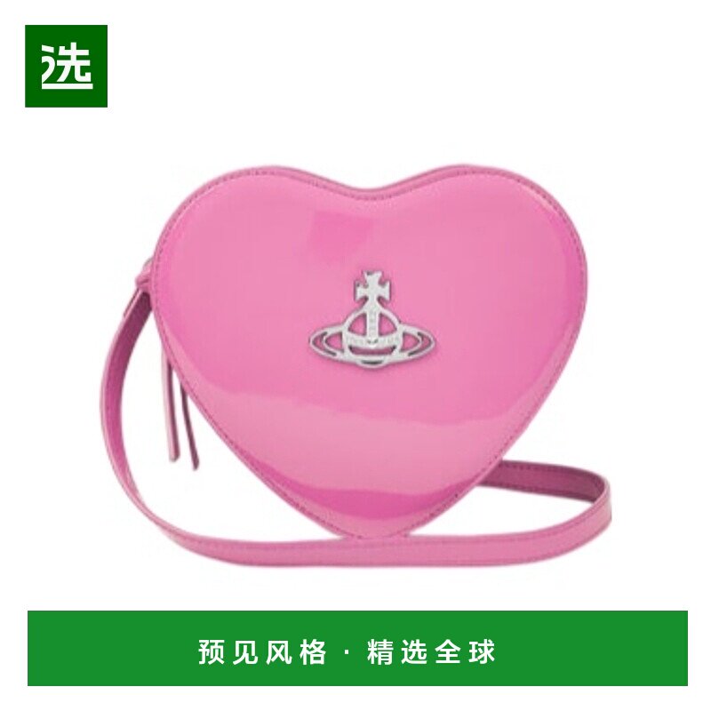 香港直邮Vivienne Westwood Louise 心形斜挎包 4304006MUL001OLA