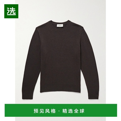 1h可退 香港直邮officine generale 男士 羊毛羊绒混纺毛衣 W25MK