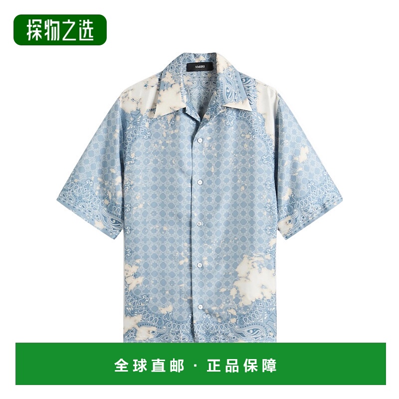 香港直邮Amiri Bleach Bandana 衬衫 AMSTCA1159