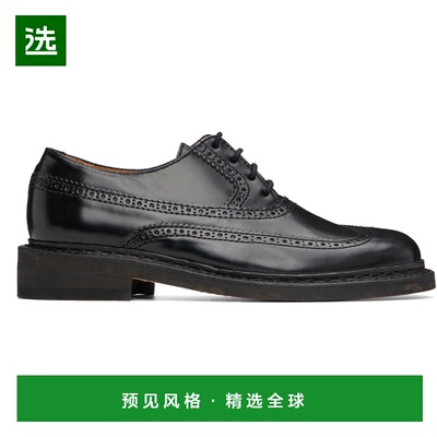 1h可退 香港直邮Our Legacy 男士 黑色 Brogue Parade 德比鞋 A42