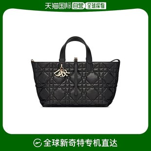 Toujours女士牛皮黑色托特包手提包中号 欧洲直邮Dior迪奥23新款