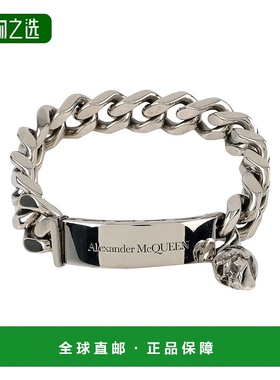 香港直邮mcqueen 亚历山大·麦昆 男士 手链 metal金属色 舒适时