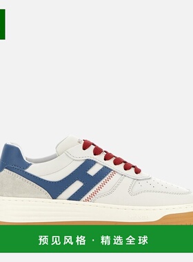 欧洲直邮Hogan H630白色/红色运动鞋板鞋复古