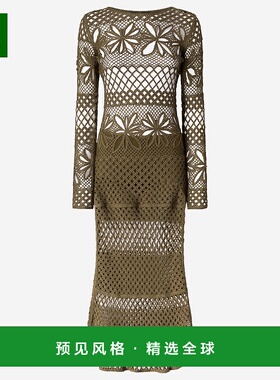 1h可退 香港直邮Pinko 品高 女士 长袖连衣裙 104731A2FF包臀裙