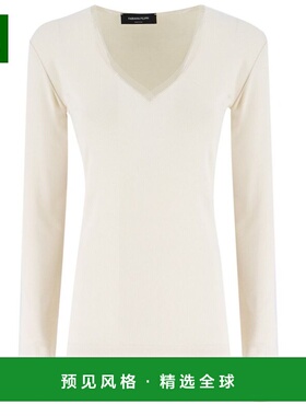 1h可退 香港直邮Fabiana Filippi 女士 V 领毛衣 JED215F130L577