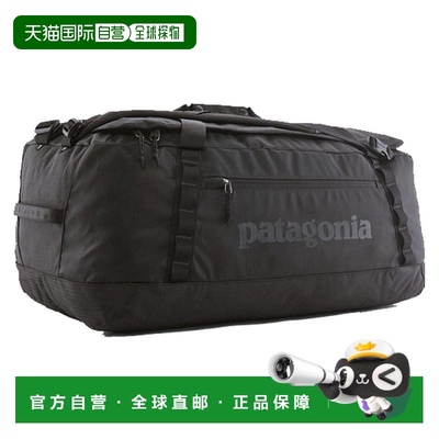 自营欧洲直邮PATAGONIA 黑洞行李袋 70L黑色聚酯旅行袋手提包