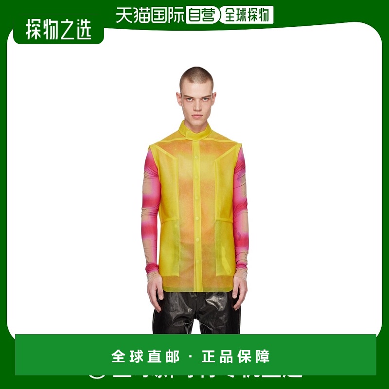 香港直邮Rick Owens 立领皮夹克 RR01C4710LCT12