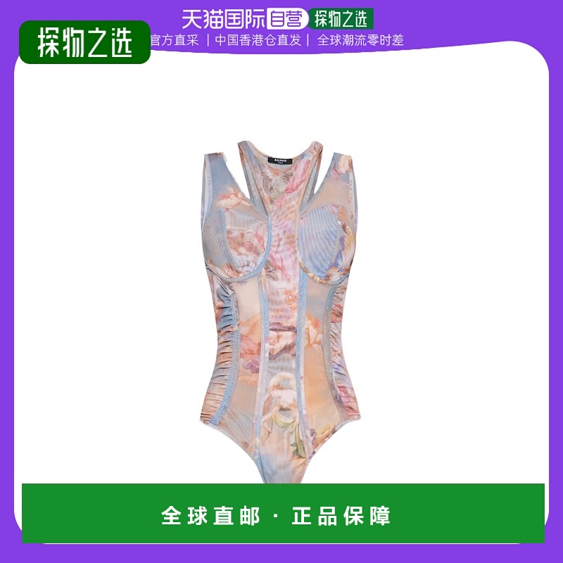 香港直邮Balmain 图案连体衣 AF0BA185JG06套装