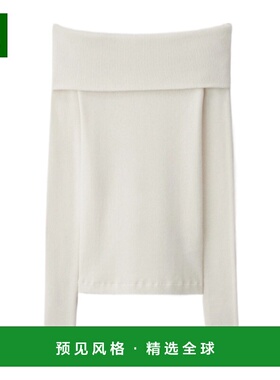 香港直邮LISA YANG 女士针织衫 2026009SJ SS2026 白色 罗纹针织