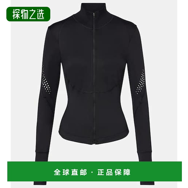 香港直邮adidas 阿迪达斯 女士 TruePace 夹克 black黑色 舒适时