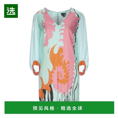 1h可退 【美国直邮】just cavalli 女士 连衣裙高档减龄显瘦时尚