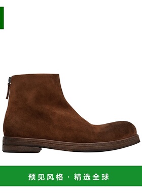 香港直邮Marsell男士时装靴拉链潮流时尚 透气百搭 稳定支撑男鞋