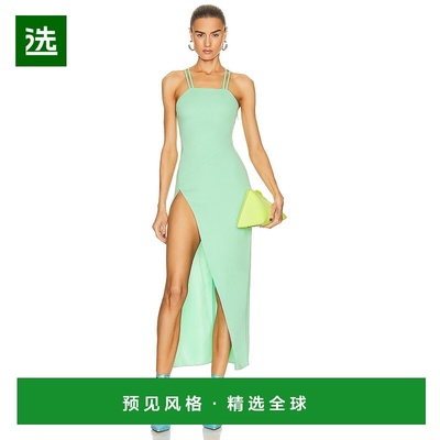 1h可退 香港直邮The Attico 女士 Fujiko 中长连衣裙 231WCM65V05