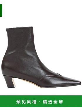 香港直邮Khaite 方头短筒靴女靴 F1068836