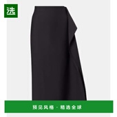 香港直邮Sportmax 垂褶中长半身裙 Giambo 斯宝麦斯 女士