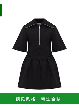 1h可退 香港直邮GANNI 女士连衣裙 W02576752099 CO 黑色 Dress w
