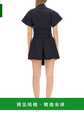 1h可退 KENZO 女士半身裙 FD62RO2539GE77a字裙羊毛