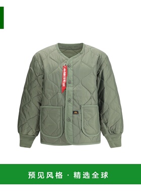 1h可退 香港直邮Alpha Industries 男士 ALS 内衬经典军装夹克 F1