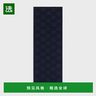 欧洲直邮CELINE(赛琳)24新品字母组合流苏羊绒山羊绒围巾配饰