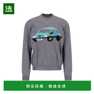 1h可退 香港直邮Magliano 男士 灰色毛线衫 MGFW25SW060733341