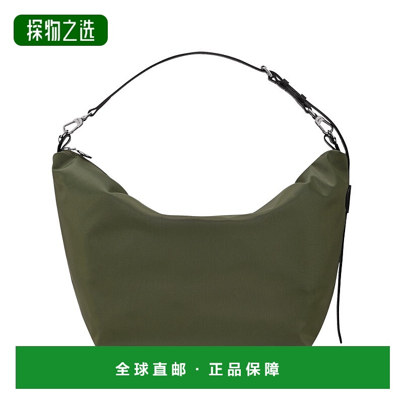 自营欧洲直邮LONGCHAMP珑骧 女士绿色Le Slouchy 单肩包