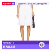 香港直邮rag Banks bone 1h可退 瑞格布恩 女士 亚麻短裤 WAW25S9