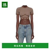 香港直邮AMIRI 花色 女士T恤 1h可退 AWAWIR1006234 AW2025