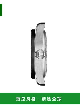 欧洲直邮TISSOT 天梭 PR516男女通用银色精钢表壳自动机芯腕3