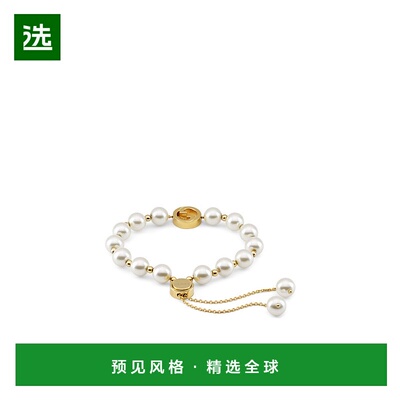 香港直邮Gucci Interlocking系列珍珠手链 839033JCF27