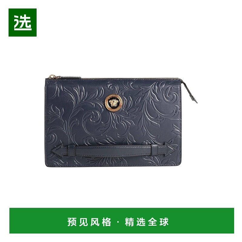 香港直邮versace 范思哲 女士 手袋 blue蓝色 舒适时尚斜挎包