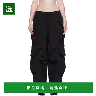 1h可退 香港直邮Entire Studios 女士 黑色 Heavy Gocar 工装裤 E