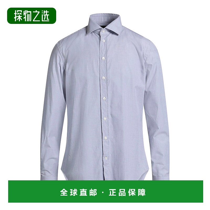 香港直邮Emporio Armani 安普里奥·阿玛尼 男士 纯色衬衫