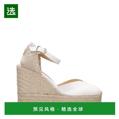1h可退 香港直邮CastaÑer 女士 Castaner 白色凉鞋 020983200