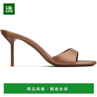 1h可退 香港直邮Paris Texas 女士 黄褐色 Lidia Mule 70 凉鞋 PX