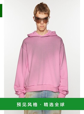 欧洲直邮ACNE STUDIOS（艾克妮）女士24年上新徽标连帽衫