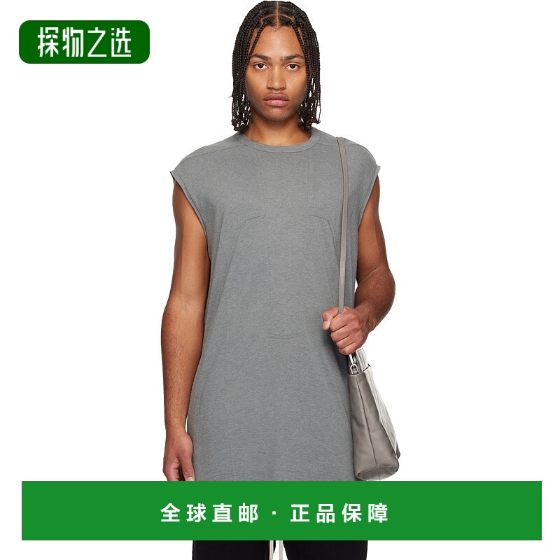 香港直邮rick owens 瑞克·欧文斯 男士 灰色 Concordians Splint