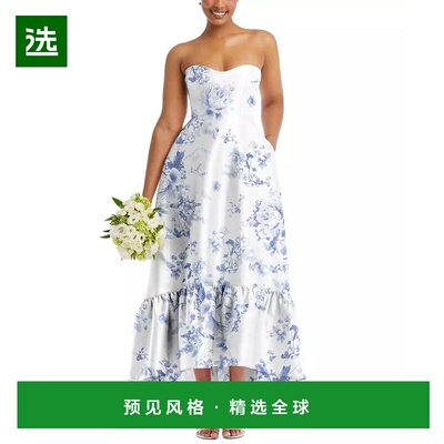 【美国直邮】alfred sung 女士 连衣裙