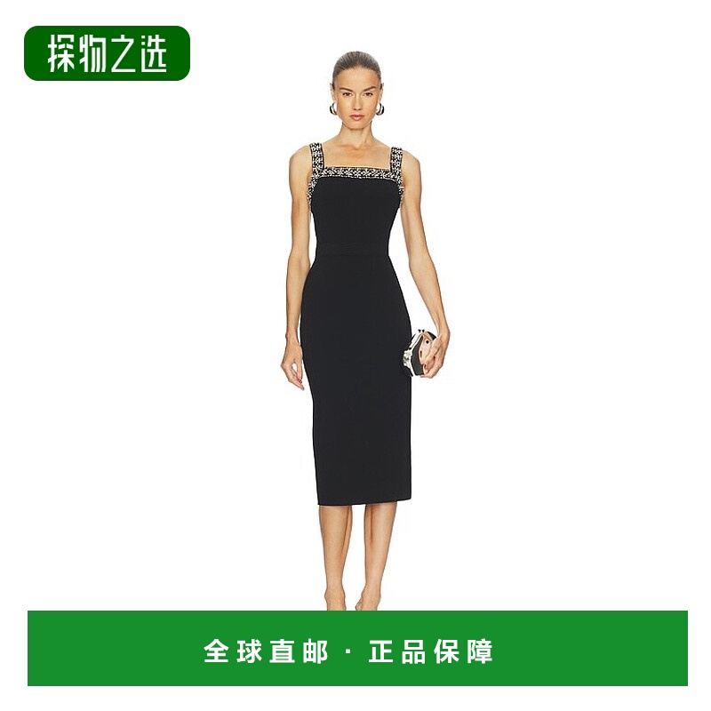 香港直邮Simkhai 女士 Maude 中长连衣裙 6251570K