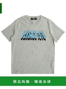 香港直邮Versace 徽标 T 恤 10182931A14938短袖