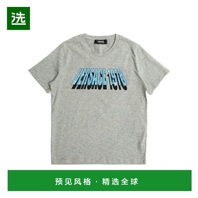 香港直邮Versace 徽标 T 恤 10182931A14938短袖