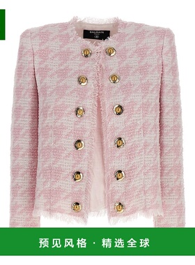 香港直邮Balmain 长袖休闲夹克 FF1SM508CG17