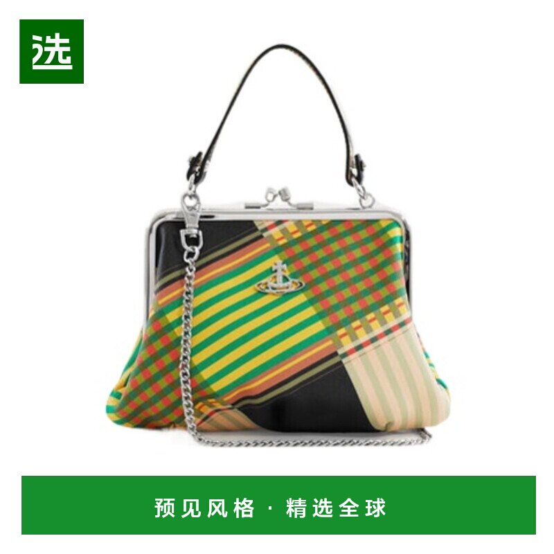 香港直邮Vivienne Westwood Granny Frame 单肩包 52020003UL0074