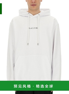 1h可退 香港直邮Lanvin 朗雯 男士 带Logo卫衣 RUHO0009J110P2401