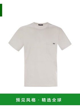 香港直邮FAY 男士T恤 NPMB3501280UCXB001 SS2025 白色 T-Shirt W