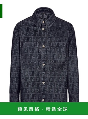 香港直邮Fendi FF牛仔夹克 FW1321APSW