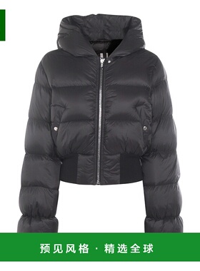 香港直邮rick owens 瑞克·欧文斯 女士 連帽短版夾克 RP02E4775N