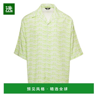 1h可退 香港直邮Gcds 男士 短袖衬衫 SS23M240723 green绿色 舒适