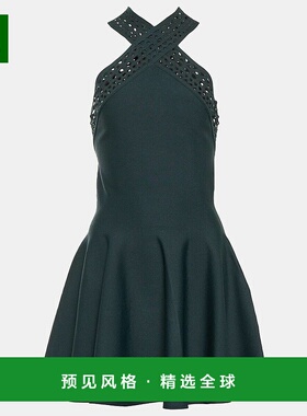 1h可退 香港直邮Alaïa 女士 Vienne 迷你连衣裙 black黑色 舒适时